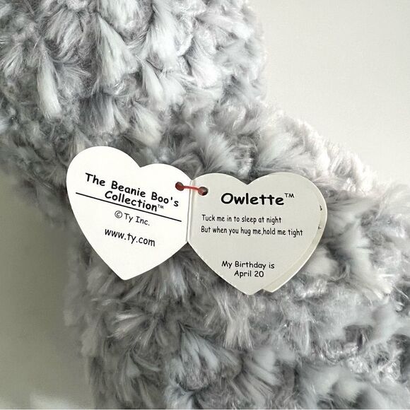 Ty The Beanie Boo's Collection Owlette 2017 NWT - Picture 5 of 5